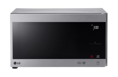 Мікрохвильова піч LG, 25л, електрон. керування, 1000Вт, гриль, дисплей, сріблястий