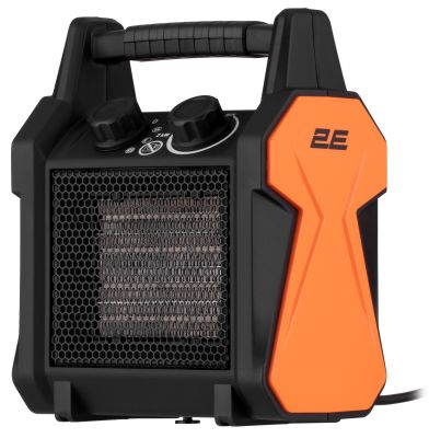 Теплова гармата електрична 2E Portable Ceramic, 2кВт, 20м2, 139м3/год, керамічний нагрів. елемент (P