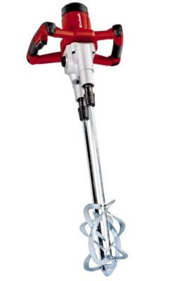 Міксер будівельний Einhell TE-MX 1600-2 CE Twin 1600Вт 80-460/300-750об/хв 5.8кг