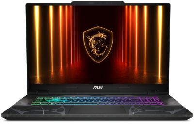 MSI Ноутбук Cyborg 17 B2RWEKG-418XUA 17.3 FHD, Intel 7-240H, 16GB, F1TB, NVD5050-8, DOS, чорний