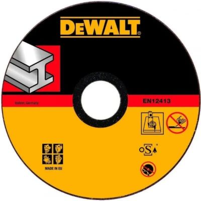 Диск відрізний DeWalt HIGH PERFORMANCE по металу 180х1.6х22.23мм