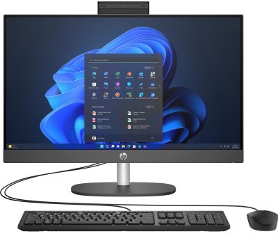 Комп'ютер персональний моноблок HP 240-G10 23.8" FHD IPS AG, Intel i3-N300, 16GB, F512GB, UMA, WiFi,