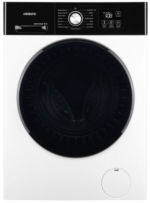 Пральна машина ARDESTO фронтальна Black Mars, 8кг, 1200, А, 55.5см, дисплей, інвертор, білий