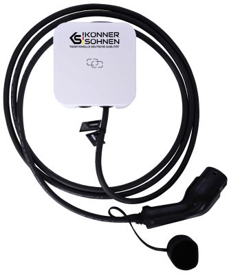 Станція заряджання електромобілів Konner&amp;Sohnen KS P32/3, 400В, 33А, 22кВт, 3 фази, Type 2, IP65, 6к