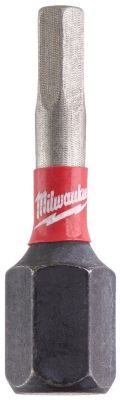Біти Milwaukee Shockwave, Hex3х25мм, набір 2шт