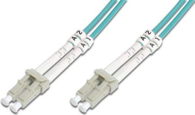 Патч-корд волоконно-оптичний DIGITUS LC/UPC-LC/UPC, 50/125, MM, OM3, duplex, 5м
