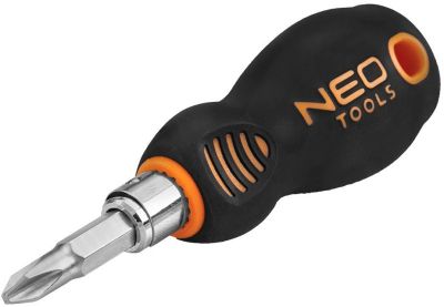 Викрутка Neo Tools двостороння біта, SL6,PH2, сталь CrMo