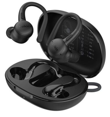 Навушники TWS Belkin Soundform ActiveFit True Wireless, чорний