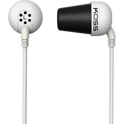 Навушники In-ear Koss The Plug Noise Isolating 3.5 mini-jack, Білий