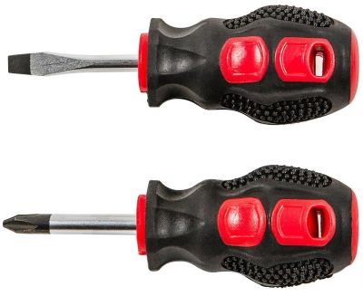 Викрутки Top Tools SL6x38мм, PH1х38мм, сталь CrV, набір 2шт