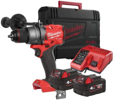 Шурупокрут-дриль акумуляторний Milwaukee FDD3-402C 18В 2х4А·год 158Нм 0·2100об/хв ЗП M12-18C кейс 2.