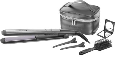 Випрямляч Remington Pro-Ceramic, 53Вт, темп.режимів-10, 150-235С, дисплей, кейс, акс., кераміка, сір
