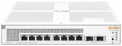 Комутатор HPE Aruba Instant On 1930, 8xGE, 2xGE SFP ports, PoE Сlass 4 124W, LT Warranty
