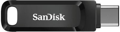 Накопичувач SanDisk   32GB USB 3.1 Type-A + Type-C Ultra Dual Drive Go Чорний