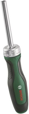 Викрутка Bosch з тріскачкою, 205мм, сталь CrV