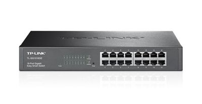 Комутатор TP-LINK TL-SG1016DE 16xGE, WebSmart