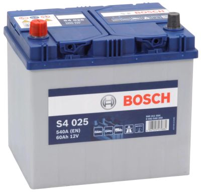 Акумулятор Bosch S4 12В 60А·год 540А L+ (0 092 S40 250)