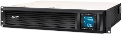 Джерело безперебійного живлення APC Smart-UPS C 1000VA/600W, RM 2U, LCD, USB, SmartConnect, 4xC13