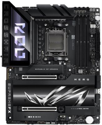 Материнcька плата ASUS ROG CROSSHAIR X870E HERO sAM5 X870E 4xDDR5 M.2 HDMI Wi-Fi BT ATX
