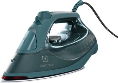 Праска Electrolux, 2600Вт, 330мл, паровий удар 210гр, керам. підошва, зелений