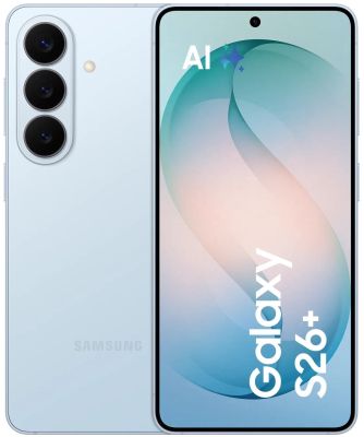 Смартфон Samsung Galaxy S26+ 5G (S947) 6.7' 12/512ГБ, 2SIM, 4900мА•год, блакитний