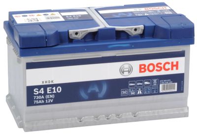 Акумулятор Bosch S4 12В 75А·год 730А R+ (0 092 S4E 100)