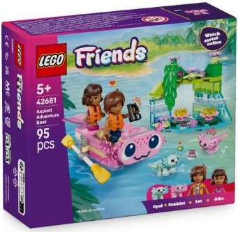 Конструктор LEGO Friends Пригодницький човен «Аксолотль»