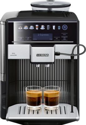 Кавомашина Siemens, 1.7л, зерно+мелена, автомат.капуч, LED-дисплей, авторецептів -8, чорний