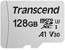 Карта пам'яті Transcend microSD  128GB C10 UHS-I R100/W40MB/s