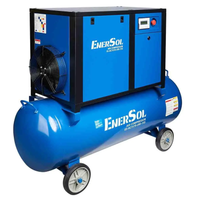 Компресор повітряний гвинтовий EnerSol ES-AC1570-200-1SS 7.5кВт, 200л, 1570л/хв, 10бар, 198кг