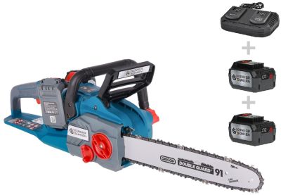 Пила ланцюгова акумуляторна Konner&amp;Sohnen KS CS40V-16 40В(20+20В) акб 2х4А·год 40см 3.6кг