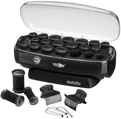 Термо бігуді Babyliss, 50Вт, 90-140 °C, кейс, кераміка, чорний