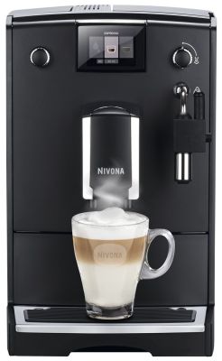 Кавомашина Nivona CafeRomatica 2.2л, зерно + мелена, ручний капучинатор, авторецептів - 5, чорний