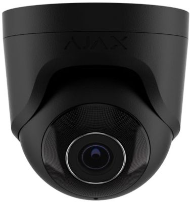 IP-Камера дротова Ajax TurretCam, 8мп, 2.8мм, Poe, True WDR, IP 65, ІЧ 35м, аудіо, кут огляду 100° д