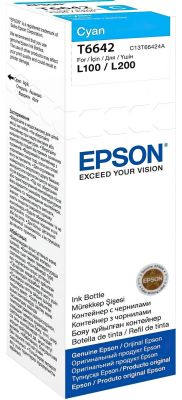 Контейнер з чорнилом Epson T6642 EcoTank L110/L120/L121/L1300/L1455/L210/L300/L3050/L3060/L3070/L355