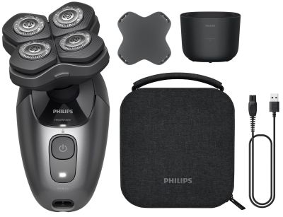 Бритва електр. для голови  Philips роторна Pro Series 7000,  бритв.головок-4, Li-Ion, сух.+волог., к