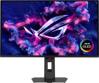 Монітор Asus 26.5" ROG Strix XG27AQDMES 2xHDMI, DP, Audio, QD-OLED, 2560x1440, 240Hz, 0.03ms, DCI-P3