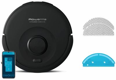 Робот-пилосос Rowenta миючий X-Plorer Serie 85, 6000ПаВт, h=9.7см, 0.26л, конт пил -0.29л, автон. ро