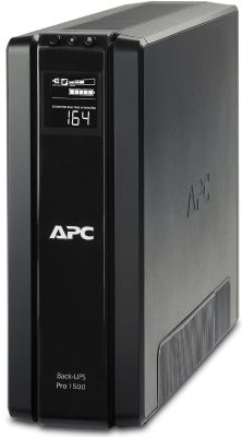 Джерело безперебійного живлення APC Back-UPS Pro 1500VA/865W, LCD, RJ45, USB, 3+3 Schuko
