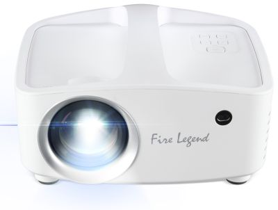 Проєктор AOpen QF13s FHD, 350 lm, LED, 1.37, WiFi, серый, Whale TV