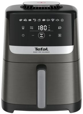 Мультипіч Tefal Easy Fry Silence, 1670Вт, чаша-5л, сенсорне керув., 10 програм, пластик, темно сірий
