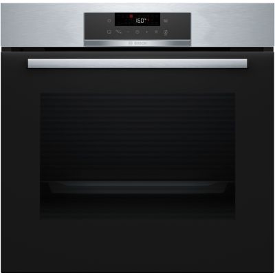Духова шафа Bosch електрична, 71л, A+, дисплей, конвекція, піроліз, телескопічні направляючі, нержав
