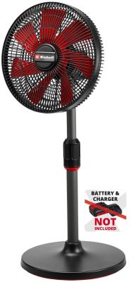 Вентилятор акумуляторний Einhell GC-CF 18/320 Li - Solo, PXC, 18В, підлоговий, D320мм, 15км/год, 3 р