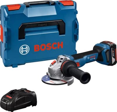 Шліфмашина кутова акумуляторна Bosch Professional GWS 18V-11S 125мм 18В 1x5А·год 0-9000об/хв 1.7кг к