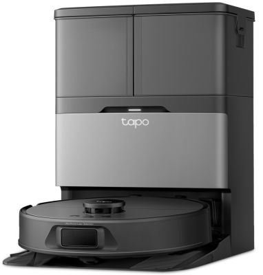 Робот-пилосмок TP-LINK TAPO RV 50 PRO OMNI з вологим прибиранням + розумна док-станція з функцією ав