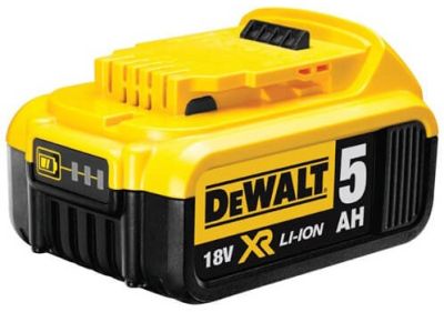Акумулятор DeWalt 18В Li-lon 5А·год 0.65кг