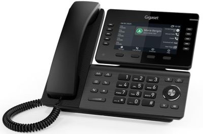 Телефон IP Gigaset Pro Professional P850W, 2xGE LAN, Wi-Fi, 10 SIP line, 2xUSB-A, PoE, 5" color TFT