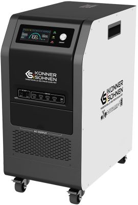 Портативна електростанція Konner&amp;Sohnen KS 5200PS, 5200Вт, 5120Вт·год, LifePo4, UPS, 56кг