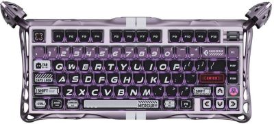 Клавіатура магнітна GravaStar Mercury V75 Pro 80keys, GravaStar x Gateron Jade Gaming, USB-A, 8k, RG