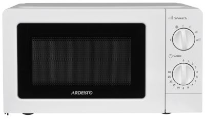 Мікрохвильова піч ARDESTO, 20л, мех.керув., 700Вт, відкр.кнопкою, білий